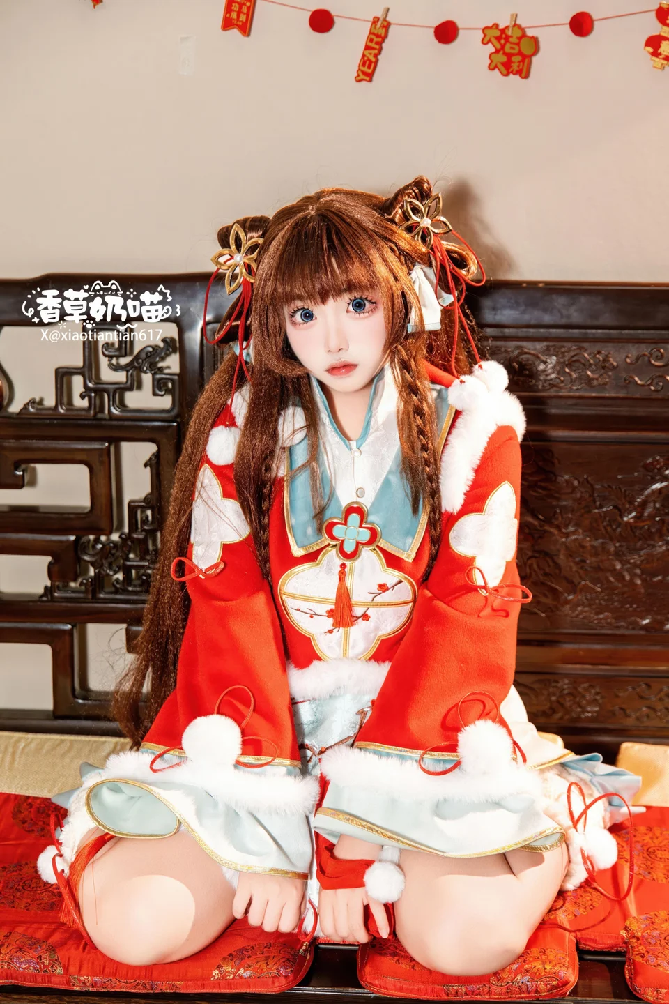 香草奶喵 - No.002 日进斗金 [108P,15V-1.30GB] tg@simisebaisi 【丝足阁】014.webp